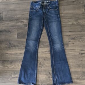 American Eagle Outfitters Medium Blue Flare Jeans